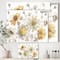 Designart - Fields of Gold Watercolor Flower VII - Traditional Canvas Art